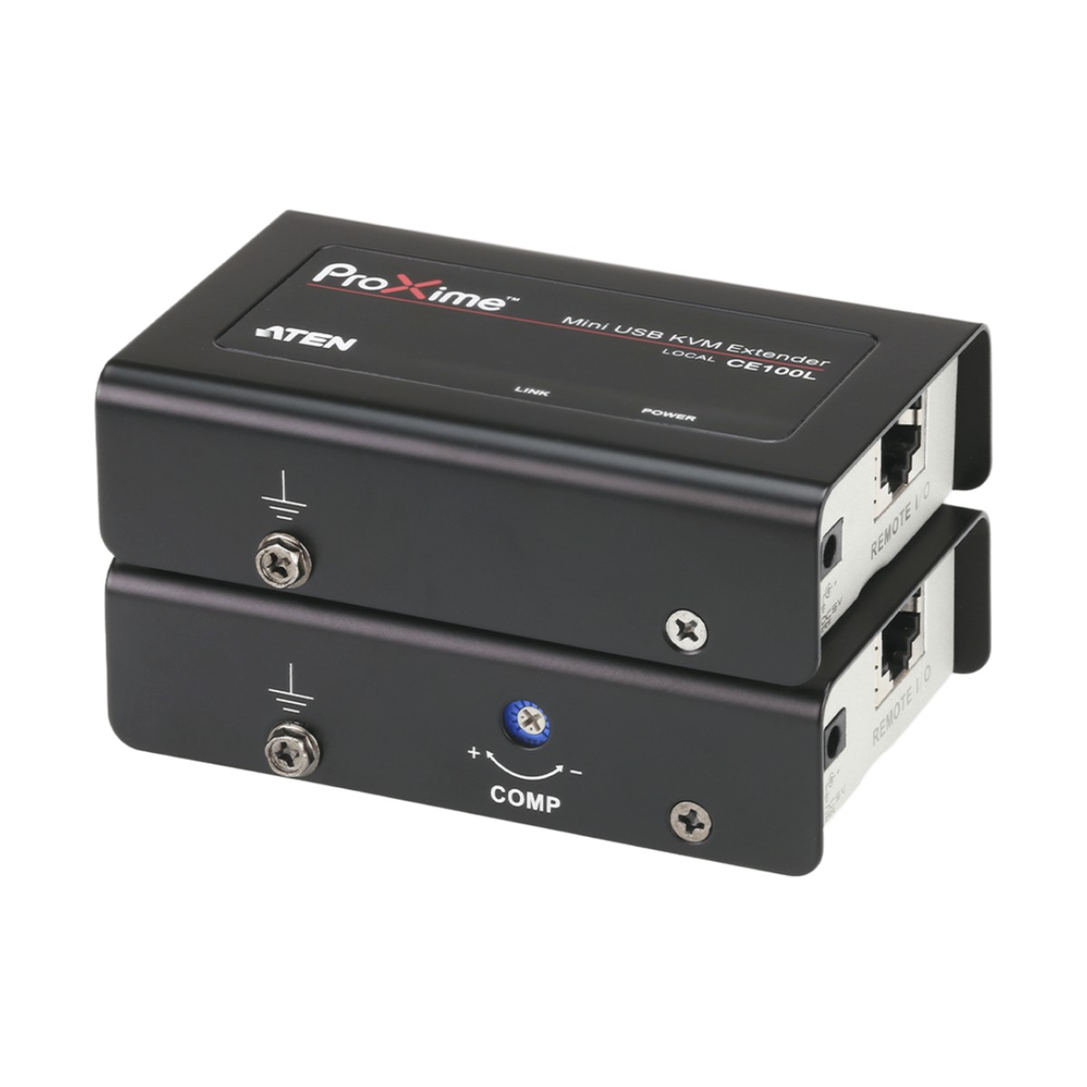 Extensor KVM USB | Acceso remoto PC | Hasta 100 m Cat5e | 1920x1200 | Protección ESD | Ajuste deskew