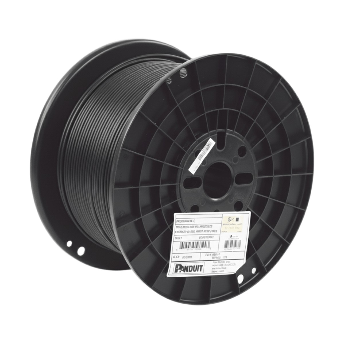 Bobina de Cable UTP de 4 Pares, Vari-MaTriX HD, Cat6A, 23 AWG, CMR (Riser), Color Negro, 305 Metros (1000 Pies)