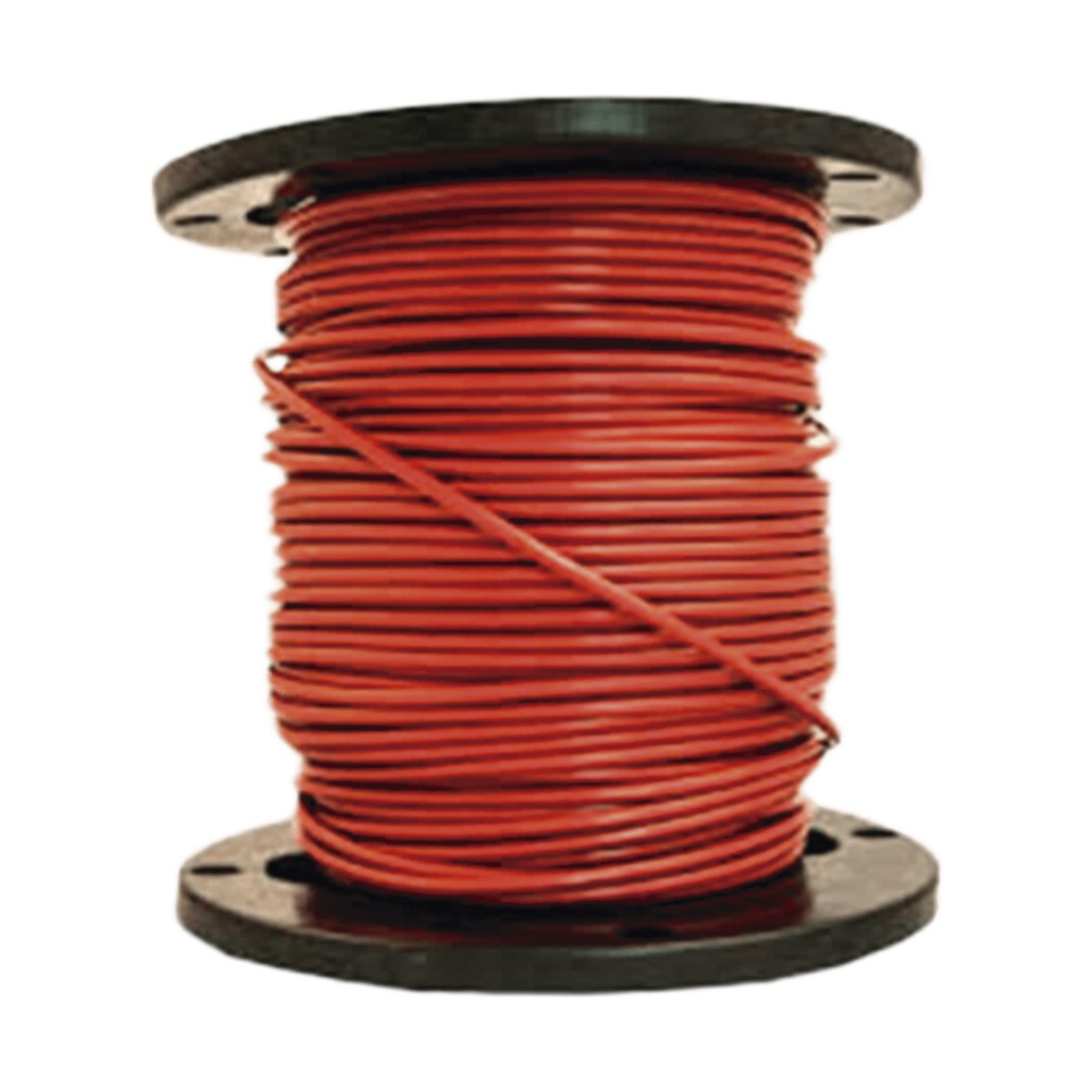Carrete de 500 metros / Cable fotovoltaico / Rojo / Recubrimiento XLPE / 4mm² / 12 AWG / Hasta 1,800 Vcc