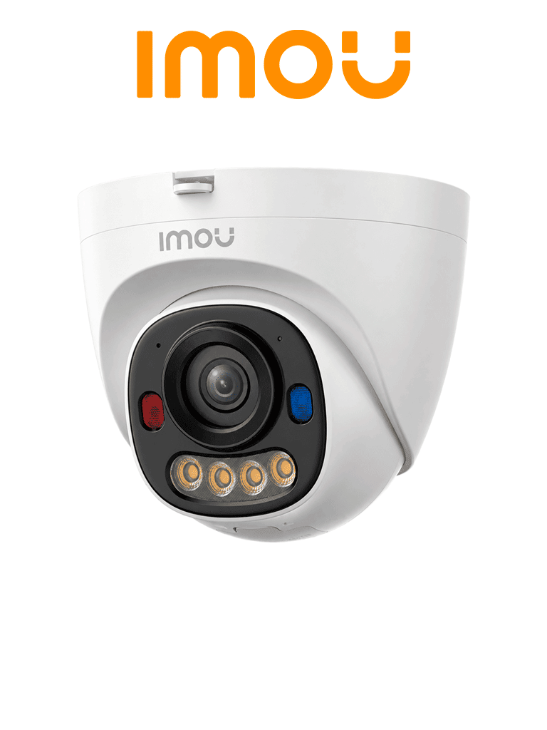 IMOU PS8D 5MP Cámara Domo, 5 MP, PoE, IP67, H.265, Smart Color, disuación activa, Detección de Humanos y Vehiculos, Microfono, Soporta Micro SD 512GB, AOR MODE, ONVIF #PEBF
