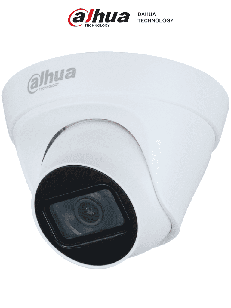 DAHUA DH-IPC-HDW1230T1P-A-0280B-S6 - Cámara IP Domo 2MP con lente de 2.8 mm y ángulo de visión de 102 grados, micrófono integrado, IR de 30m, IP67, PoE, DWDR/ #LoNuevo #SED #AIP