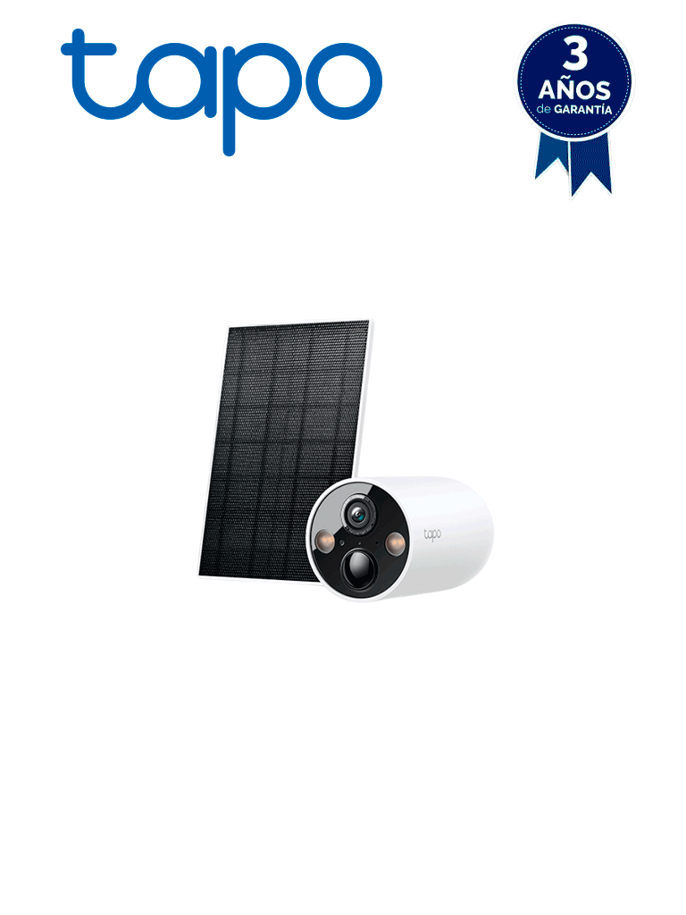 Tapo C425 KIT Cámara de Vigilancia Wi-Fi Solar con Vista 2K QHD y Detección IA Avanzada gratuita, Grabación de Vídeo 2K QHD, Alimentación Ininterrumpida. IP66. #TPOCT #NovTP