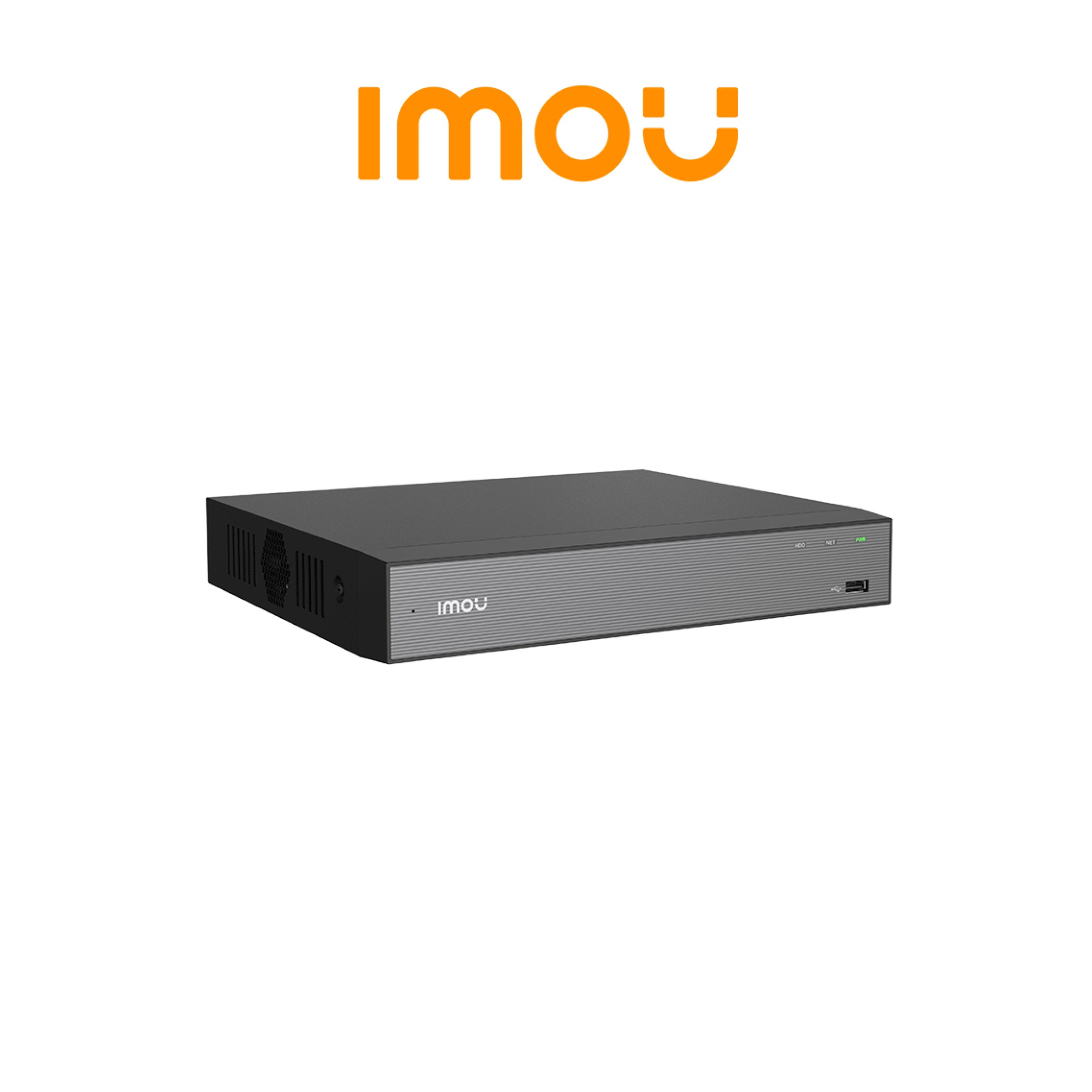 IMOU NVR-N118-8P-8A0E-N - NVR de 18 Canales / 8 Canales PoE/ H.265/ Audio Bidireccional/ Busqueda por Metadatos/ Hasta 4K/ 1 SATA hasta 16 TB/ ONVIF #NVR #POE