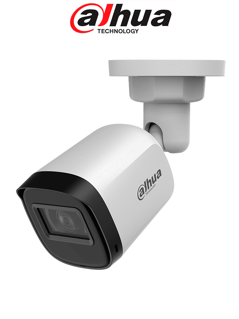 DAHUA HAC-B1A21N-U-28 - Camara Bullet de 2 Megapixeles/ Lente de 2.8 mm/ 30 Metros de IR/ 100 Grados de Apertura/ IP67/ Soporta: CVI/TVI/AHD y CVBS/ #CooperU #CC #MayorDH