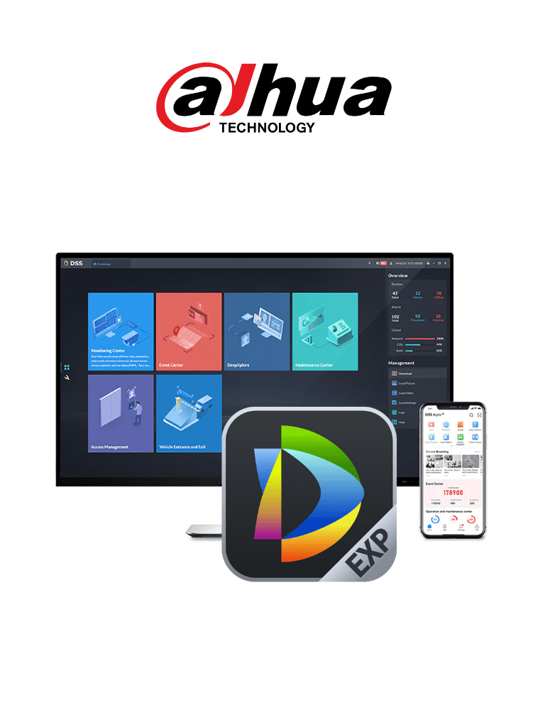 DAHUA DHI-DSSExpress8 DSS8EXVML- Licencia de modulo de visitas
