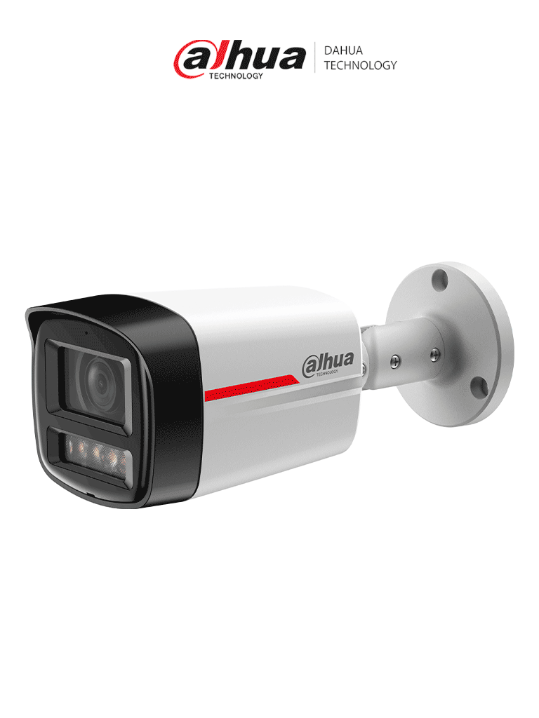 DAHUA DH-IPC-HFW2649TL-S-PRO Cámara IP Bullet de 6MP/ WizColor /WizSense/ Lente 2.8mm/ SMD Plus/ Protección perimetral/ IP67/ PoE/ Ranura MicroSD #DWIZ #WIP #ANWIZ #CWD