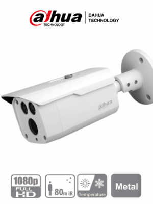 Camara Bullet HDCVI 1080p/ Lente 3.6 mm/ 87.5 Grados de Apertura