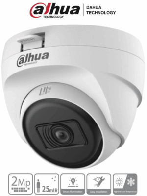 Cámara Domo de 2 Megapixeles/ Lente 2.8 mm / 100 Grados de Apertura