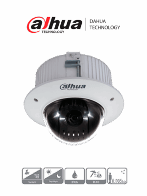 Cámara Domo PTZ de 2 Megapíxeles/ 1080p/ 15x de Zoom Óptico