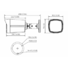 Camara Bullet de 2 Megapixeles/ Super Adapt/ Lente de 2.8 mm/ 107 Grados - Image 3