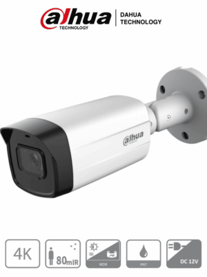 Camara Bullet 4k/ 8 Megapixeles/ Super Adapt/ Lente de 2.8 mm/ 106 Grados de Apertura
