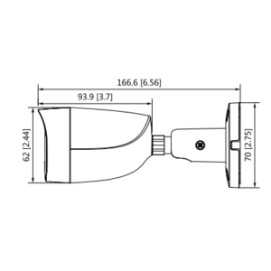 Camara Bullet 1080p/ Super Adapt/ Metalica/ Lente de 2.8mm - Image 2