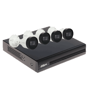 Kit IP de 4 canales con NVR con 4 puertos PoE, 1TB de almacenamiento - Image 2