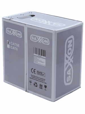 Bobina de Cable UTP Cat5e/ 100 Metros/ CCA/ Color Gris/ Uso Interior - Image 3