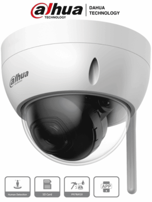 Camara IP Domo Wifi de 2 Megapixeles/ Lente de 2.8 mm/ 100 Grados de Apertura