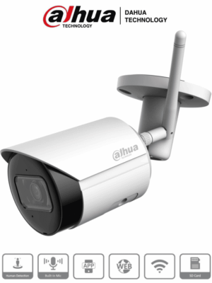 Camara IP Bullet Wifi de 4 Megapixeles/ Lente de 2.8mm/ 90 Grados de Apertura