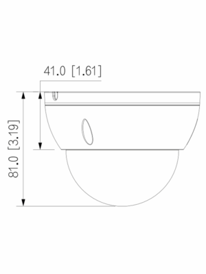 Cámara IP Domo Antivandálica de 2 Megapixeles. Lente de 2.8 mm - Image 2