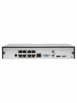 NVR de 8 Megapixeles/ 4k/ 8 Canales IP/ 8 Puertos PoE/ Smart H.265 - Image 2