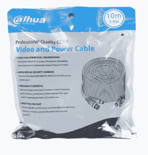 Cable de 10 Metros Armado para Video y Energía/ Para Camaras Hasta 4k - Image 4