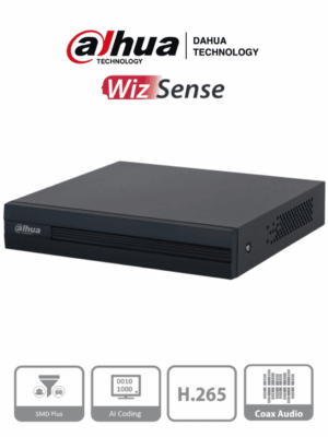 DVR de 4 Canales 1080p LiteWizSense y Cooper-I. Compatible con H.265