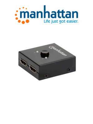 Switch bidireccional HDMI 4K de 2 puertos / Color negro