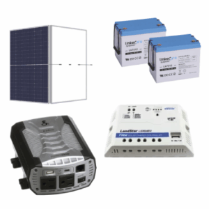 Paquete de Paneles Solares 4500 W/h con Inversor de 500W