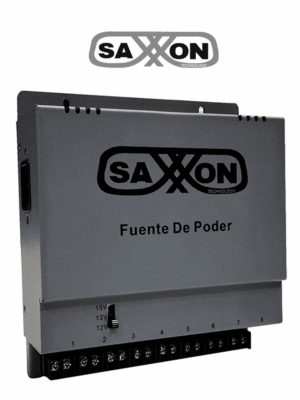 Fuente de poder Regulable Metálica/ Conexión de Hasta 8 Canales