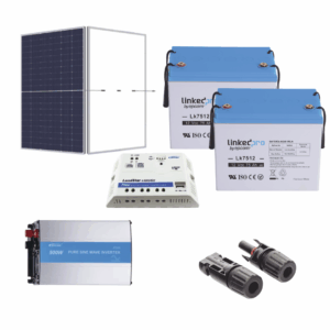 Paquete de Paneles Solares 4500 W/h con Inversor de 400W