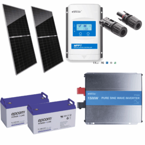 Paquete de Panel Solar de 9000 Wh con inversor de 1500 W