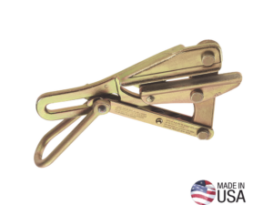 Tensor Grillo tipo Chicago™ para Cable Desnudo (ACSR, AAC, Cobre), de 19 a 22 mm (0.74" a 0.86"). Carga Máxima Segura: 8000 lb (3629 kg).