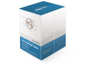 Bobina de 152 Metros (500 Pies) de Cable Compuesto de, 6 y 4 Conductores Calibre 22 y 2 Conductores Calibre 18, para Aplicaciones de Control de Acceso