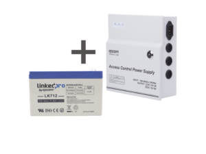 Kit / Fuente  regulada de 11 - 15 V @ 5A / Capacidad de respaldo / Modelo  ACPST1205 + Batería incluida LK712