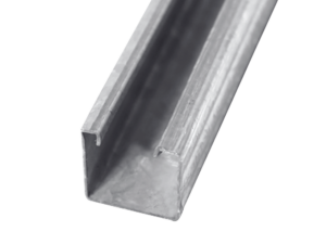 Unicanal Sólido 4 X 4 cm X 3 m (Galvanizado en Caliente).