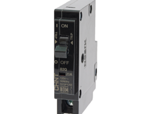 Interruptor Termomagnético Enchufable, Serie: B2Q, 1P, 20A, 120/240V (SKU:1002263)