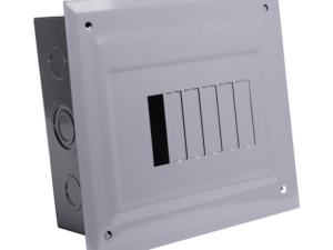 Centro de Carga para Empotrar, 06 Polos, 60 A, 1 Fase 3 Hilos, 120/240 V AC, 60Hz