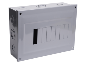 Centro de Carga para Sobreponer, 08 Polos, 100 A, 1 Fase 3 Hilos, 120/240 V AC, 60Hz