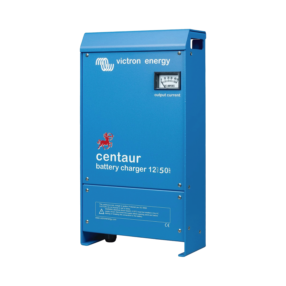Centaur 12/50 / Cargador de Baterías 12V, 50A / Para Ambientes Marinos y Terrestres. / Bancos de 200 a 500 Ah