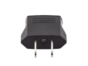 Adaptador de enchufe europea a americano, Calidad PREMIUM @ 6 A ; 110 - 250 Vca