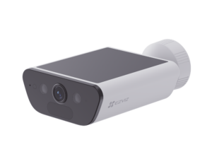 Camara de Bateria con Panel Solar Integrado / 4K Resolucion / WI-FI 6 / Vision Nocturna / Detección Humana y de Vehiculos / Batería de 10400 MAH / IP65