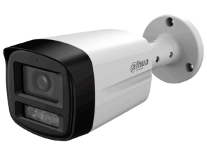 DAHUA DH-HAC-HFW1801TLMN-IL-A-S3- Cámara Bullet 4k/ Iluminador Dual Inteligente / Lente de 2.8 mm/ 106 Grados de Apertura/ Microfono Integrado/