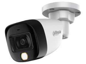 DAHUA HAC-HFW1801C-IL-A - Cámara bullet ofrece resolución 4K de 8 MP, iluminador dual para entornos oscuros, lente de 2.8 mm con ángulo de 106°, alcance IR de 20 m, WDR real de 120 dB, tecnología Super Adapt y micrófono integrado#MCI1 #LDM