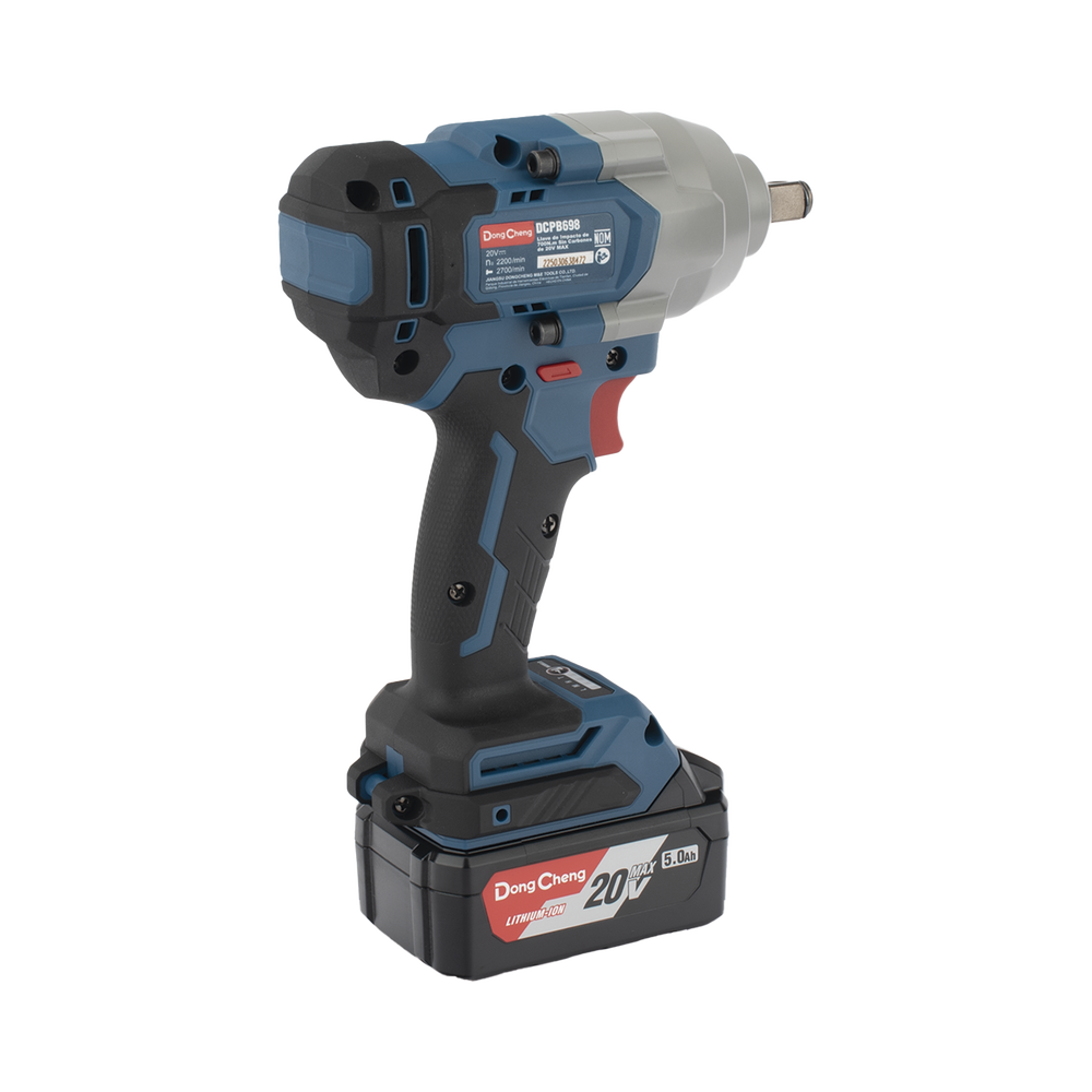 Llave de Impacto Inalámbrica de 20 V, incluye 2 Baterías de 5.0 AH, Cargador y Estuche plástico. - Image 8