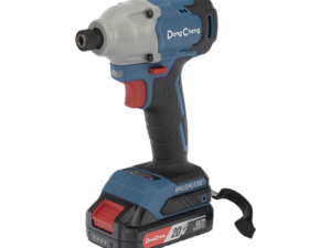 Atornillador de Impacto de 1/4 in. sin escobillas de 20V, incluye Batería de 2.0 Ah y Maletín