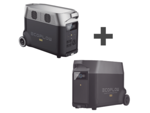 Kit de Estación de Energía Portátil 3600Wh + Batería Externa 3600Wh (7200Wh)