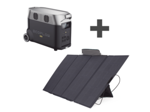 Kit de Estación de Energía Portátil 3600Wh + Panel Solar Flexible 400W