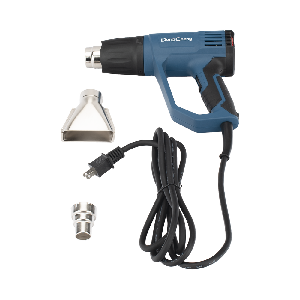 Pistola de Calor de 1600W, con 3 niveles de Temperatura variable, Incluye 2 Boquillas - Image 9