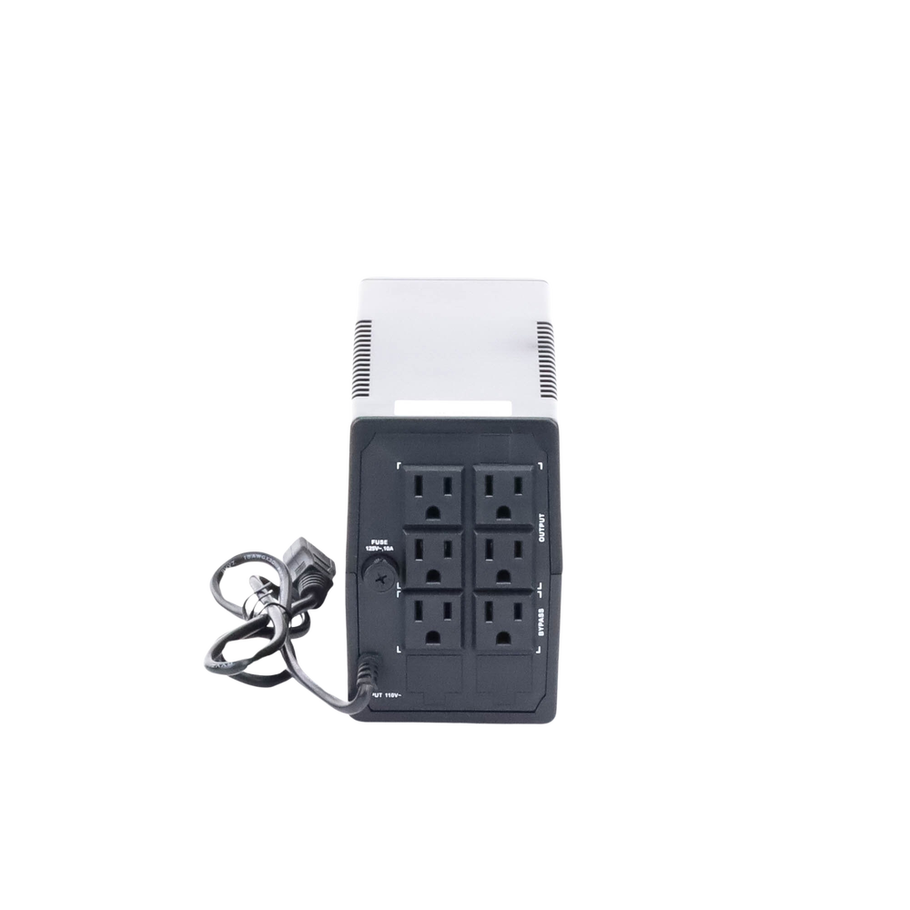 UPS de 600 VA / 360W / Protección Contra Sobrecarga y Descarga / Entrada y Salida 120 VCA / 6 Tomas NEMA 5-15R (4 con Respaldo y 2 sin Respaldo) - Image 9