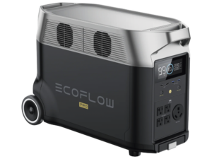 Estación de Energía Portátil DELTA PRO 3600Wh Litio LFP / 5 AC 3600W (7200W Pico) / 2 USB-C 200W / Capacidad para Aumentar Respaldo / Cargador de Coche 10A a 12.6V / Conectividad WiFi y Bluetooth (App) / Carga Solar 1600W Max.