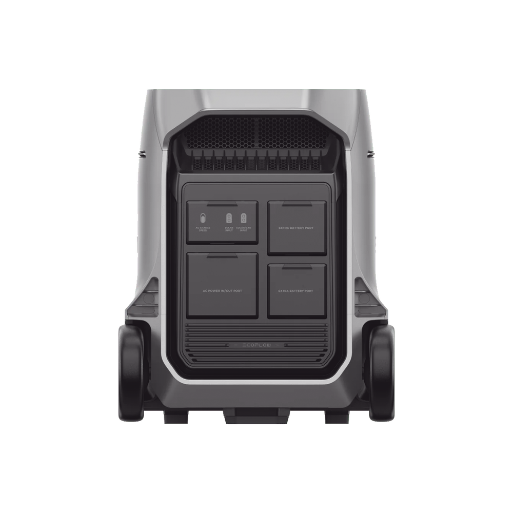 Estación de Energía Portátil DELTA PRO3 / 4096Wh Litio LFP / 5 AC 4000W (8000W Pico) / 2 USB-C 100W / Capacidad para Aumentar Respaldo / Cargador de Coche 10A a 12.6V / Conectividad WiFi y Bluetooth (App) / Carga Solar 2600W Max. (2 P - Image 6