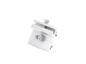 Conector para Conexión a Tierra Física de Montajes de Paneles Solares con Riel 5 y 8